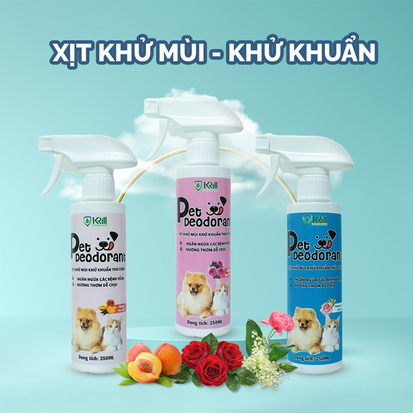 Khử khuẩn khử mùi Krill 250ml