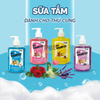 Sữa tắm cho chó mèo Krill dưỡng lông lưu hương khử mùi hôi chai 580ml