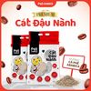Cát đậu nành cho mèo, cát hữu cơ vệ sinh cho mèo, cát mèo đậu nành dành cho thú cưng pet PetChoice Premium 6L/2kg