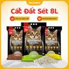 Cát vệ sinh đất sét bentonite cho mèo