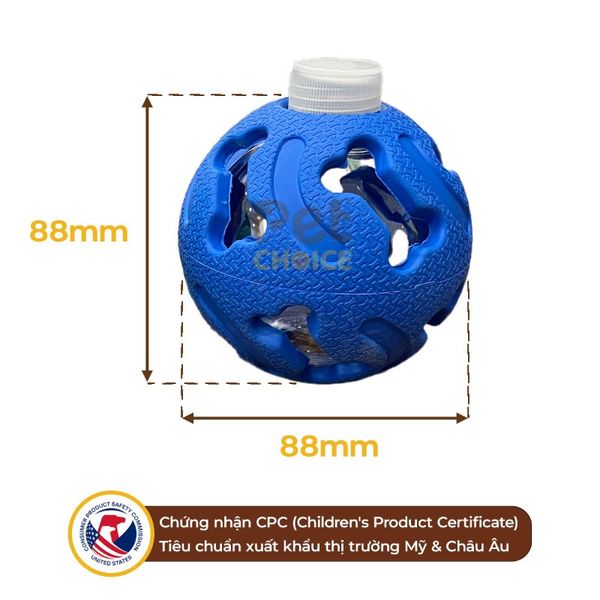 Bóng khung xương cao su có chai nhựa