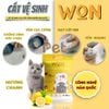 Cát vệ sinh Hàn Quốc WON dành cho mèo nhiều mùi hương 8.8L