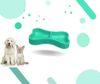 Chén ăn đôi hình khúc xương nhựa cao cấp cho chó mèo