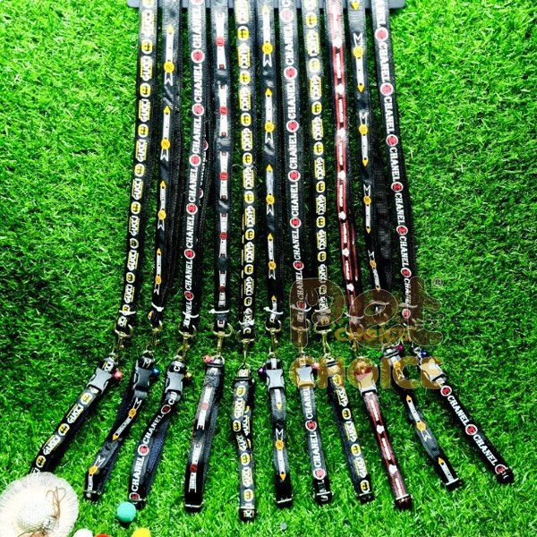 Dây vòng cổ chó mèo luxury dắt thú cưng đi dạo kèm chuông cổ