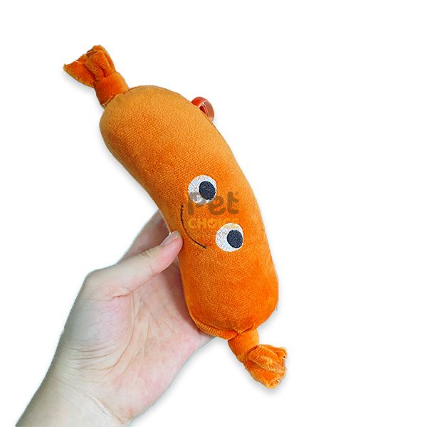 Xúc xích bông cho thú cưng nhai gặm và ôm ngủ
