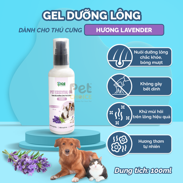 Gel dưỡng lông Krill 100ml