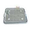 Khay vệ sinh cho chó có thành cao chống văng 52x42x15cm