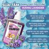 Sữa tắm cho chó mèo Krill dưỡng lông lưu hương khử mùi hôi chai 580ml