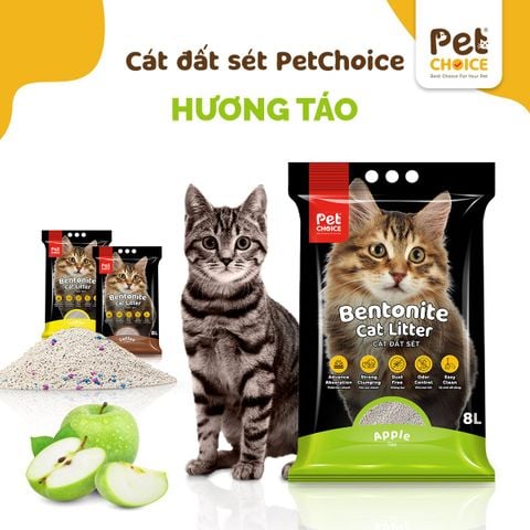Cát vệ sinh đất sét bentonite cho mèo