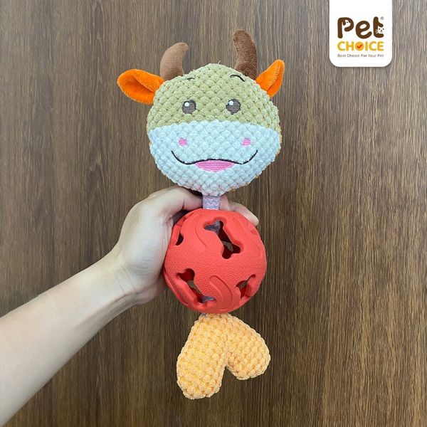 Thú nhồi bông thân trái banh