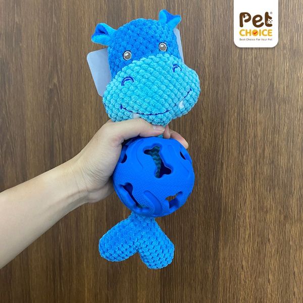 Thú nhồi bông thân trái banh