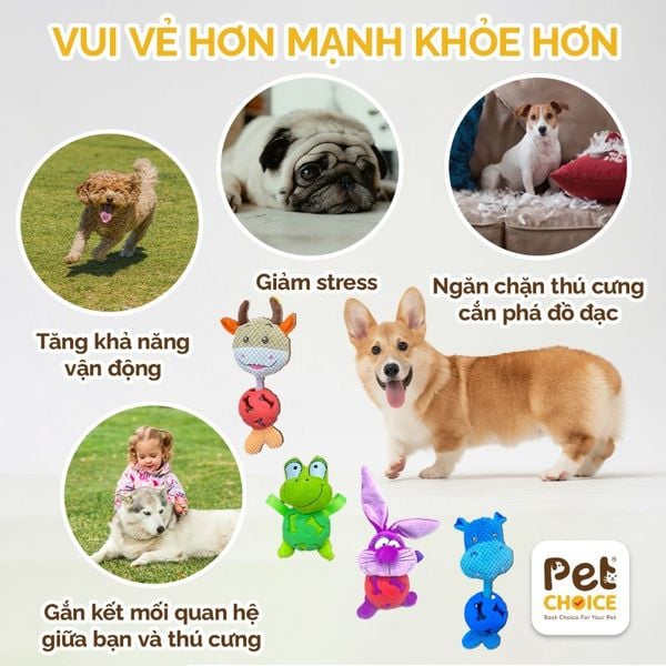 Thú nhồi bông thân trái banh
