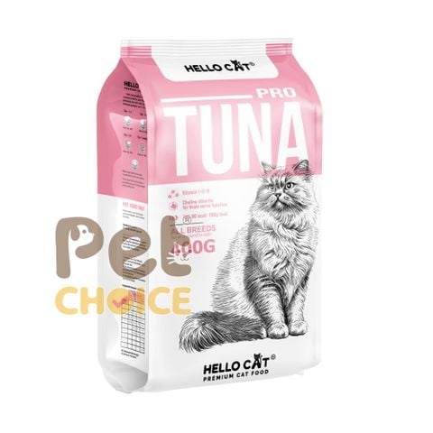 Thức ăn hạt cho mèo Hello Cat Tuna