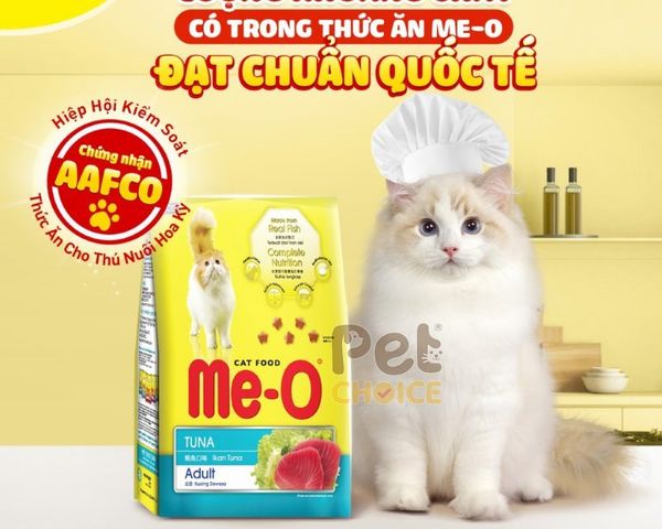 Thức Ăn Cho Mèo Hạt Me-O Vị 350g