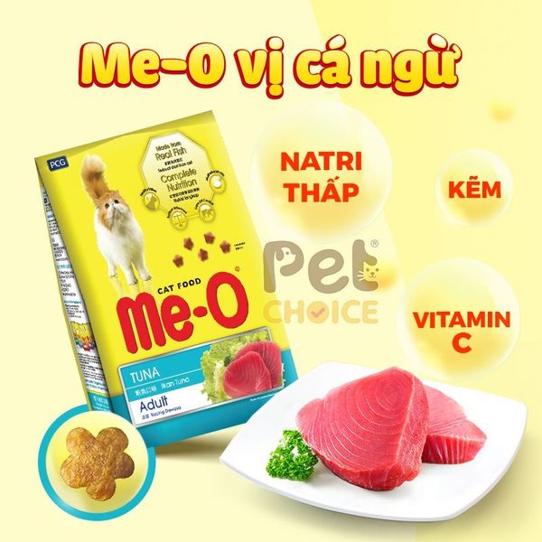 Thức Ăn Cho Mèo Hạt Me-O Vị 350g