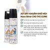 Xịt sát khuẩn khử mùi Nano Silver Q8 chai 300ml cho thú cưng