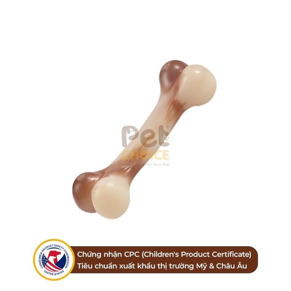 Xương nhai gặm nhựa cao cấp cho chó