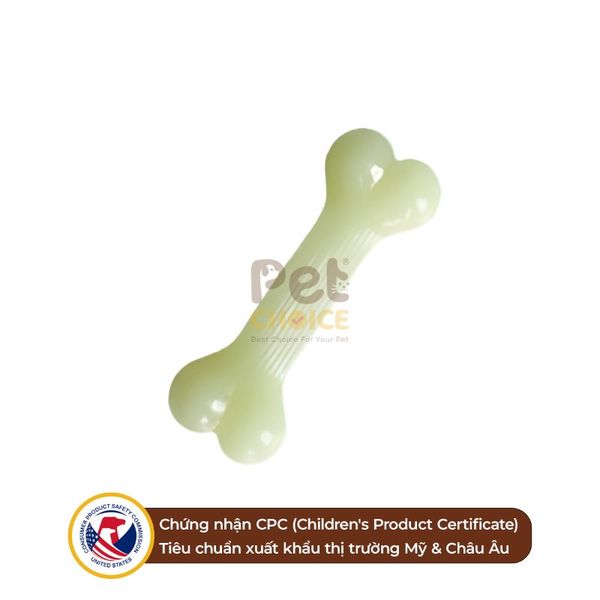 Xương nhai gặm nhựa cao cấp cho chó