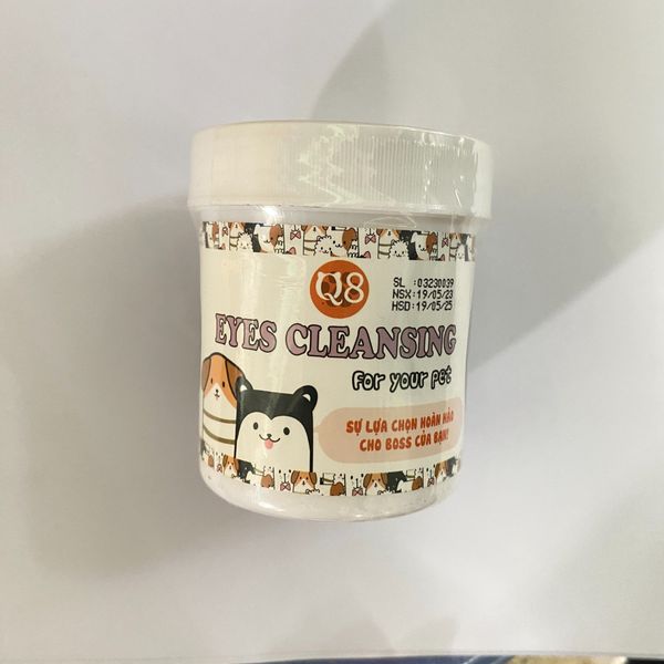 Bông lau nước mắt Q8 cho chó mèo