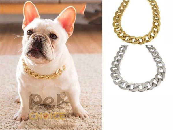 Dây chuyền vàng bạc cho chó mèo, phụ kiện thời trang