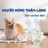Bọt vệ sinh bàn chân thú cưng Krill chai 150ml