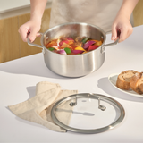  Nồi Inox nguyên khối Omi Gourmet 