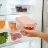  Bộ 2 hộp thực phẩm tritan chữ nhật Hokaido 1000 - 2000 ml 