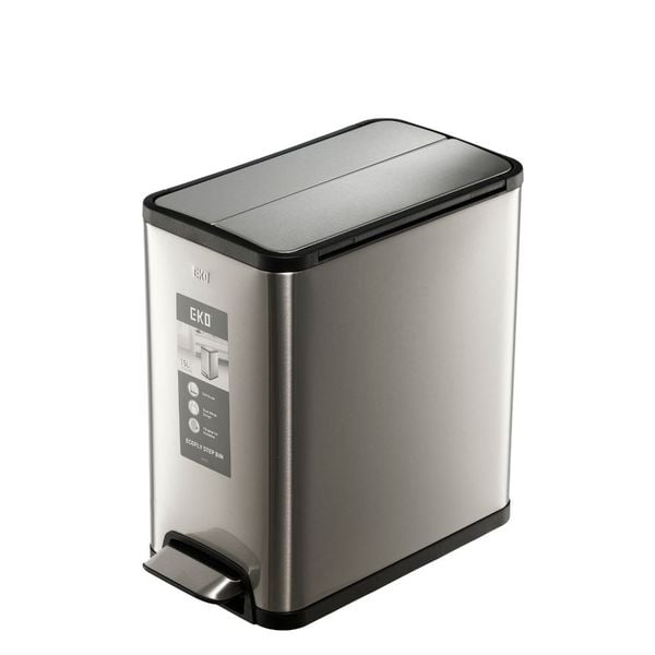  Thùng rác inox Hiro Fly 15L 