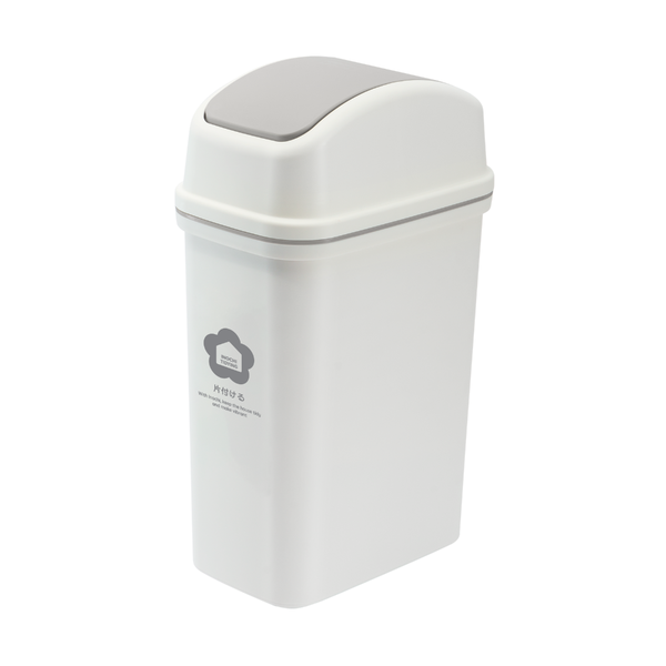  Thùng rác nắp lật Hiro 10L (kèm ruột) 