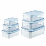  Bộ 6 hộp thực phẩm chữ nhật Hokkaido 500-750-1000-1500-2000-2500ml 