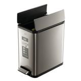  Thùng rác inox Hiro Fly 15L 