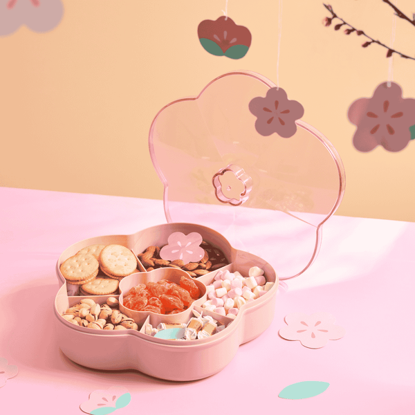  Hộp bánh mứt hoa Haru 