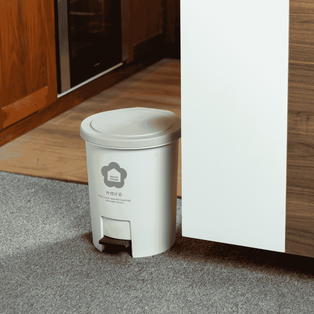  Thùng rác đạp tròn Hiro 6L 