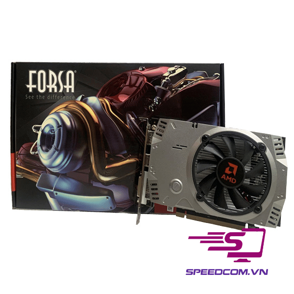 VGA FORSA RX550 4G DDR5 NEW