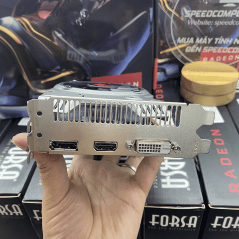 VGA FORSA RX550 4G DDR5 NEW