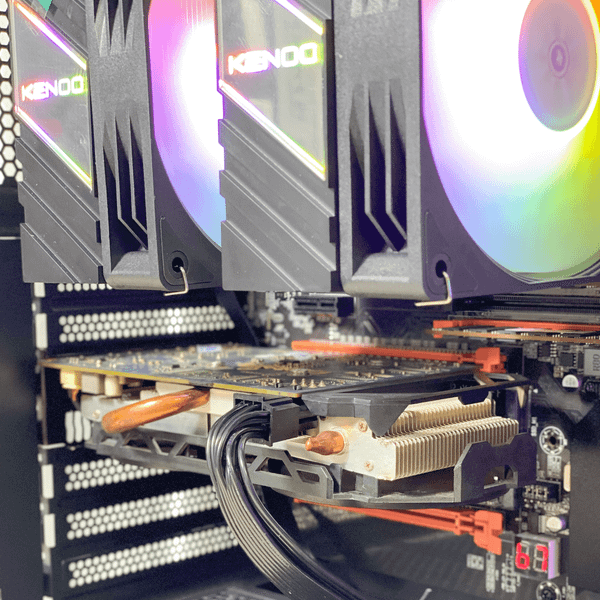 Dual XEON Intel E5-2680v4/RAM 64GB/1080 8GB/SSD 256GB/Huananzhi X99 - F8D