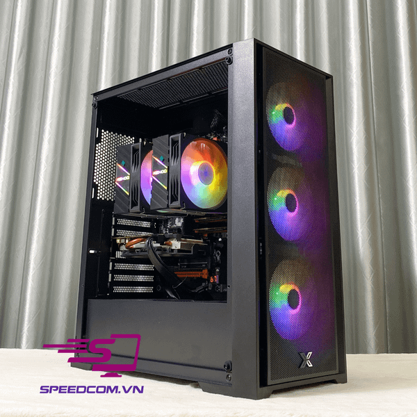 Case XEON WORKSTATION X99 DUAL (Main X99 – F8D Dual/Intel Xeon E5-2680v4/RAM 64GB/RX 550 4GB/SSD 256GB)