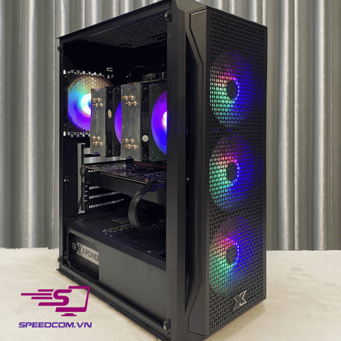 Case Xeon MÃ SP : (Huananzi X99 – F8D Dual/Intel Xeon 2680v4/RAM 64GB/GTX 1080 8GB/SSD 256GB)