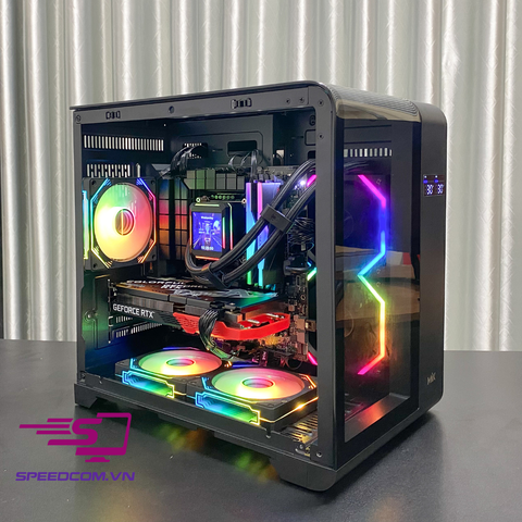 Case PC Gaming (GB146B76N6) B760M TUF Plus / i5 14600KF / Ram 16G / RTX 3060 Colorfull 12GB / Tản Leopard Astro Shell 240 LCD