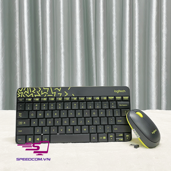 Bộ bàn phím văn phòng + chuột không dây Logitech MK240