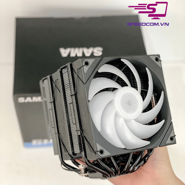 Tản nhiệt khí SAMA 6PDW 120MM ARGB