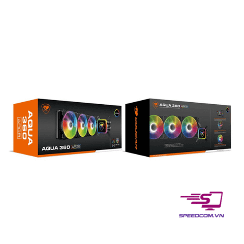 Tản nhiệt nước Cougar Aqua 360 LED ARGB