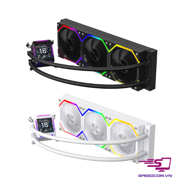 Tản nhiệt nước Leopard Astro Shell 360 ARGB Digital LCD