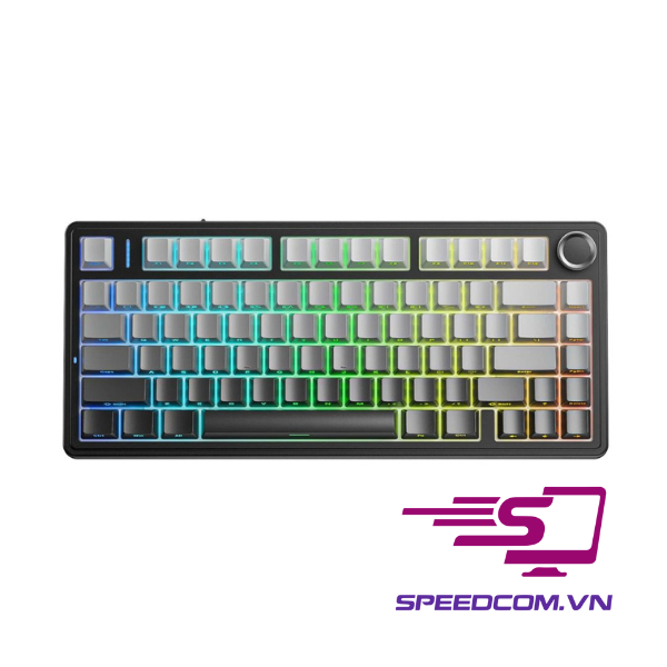 Bàn phím cơ AULA F75 PRO Polar Black