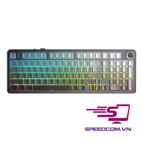 Bàn phím cơ AULA F99 PRO V2 Polar Black
