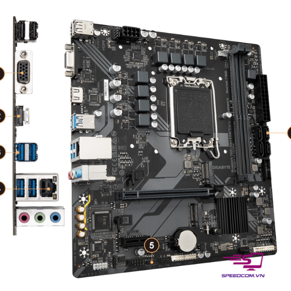 Mainboard Gigabyte B760M-H DDR4