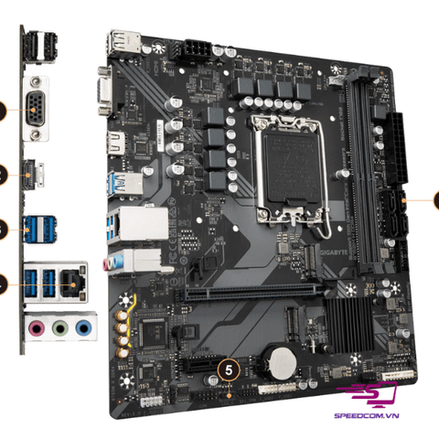 Mainboard Gigabyte B760M-H DDR4