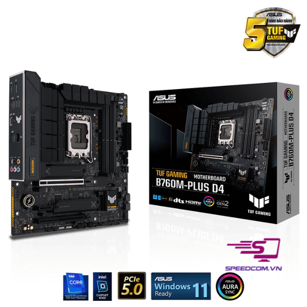 Mainboard Asus TUF Gaming B760M PLUS DDR4