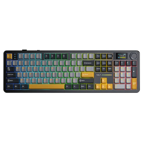 Bàn phím cơ AULA F108 PRO (Black/Red)
