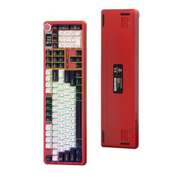 Bàn phím cơ AULA F108 PRO (Black/Red)